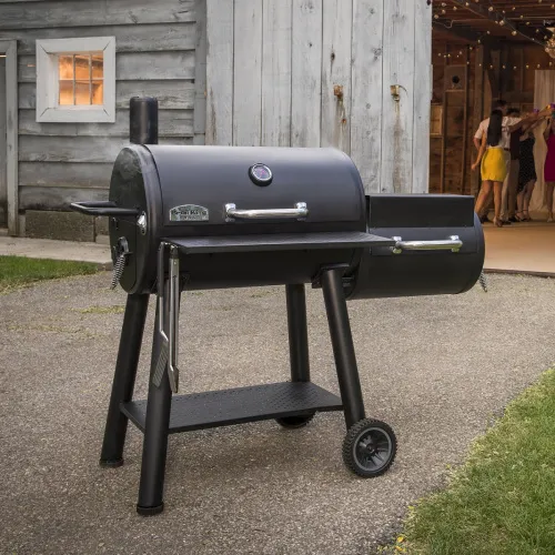 Broil King Regal Offset 400 угольный гриль коптильня