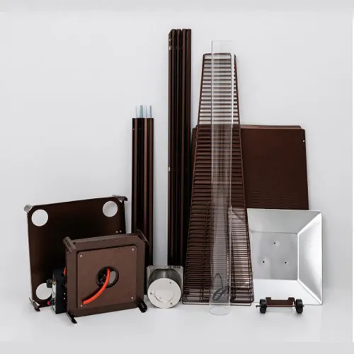 Stalleh (Ställeh) Уличный газовый обогреватель Pyramid X4 (Бронзовый)