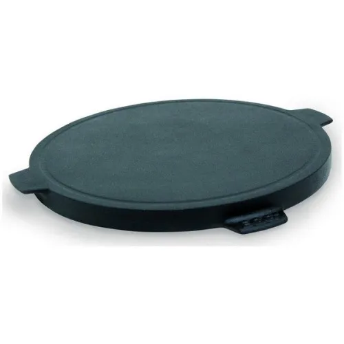 Big Green Egg Сковорода чугунная планча, двусторонняя XXL/XL/L/M D360мм