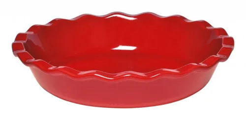 Emile Henry Форма для пирога, цвет: гранат