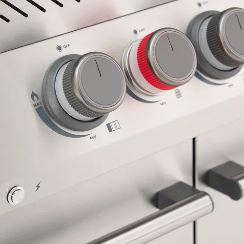 PRIMELINER S class 3B комплектация DELUXE, газовый гриль нержавеющая сталь