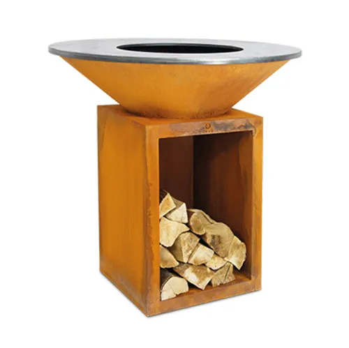 OFYR Classic 100-100 Дровяной гриль D100 с поленницей