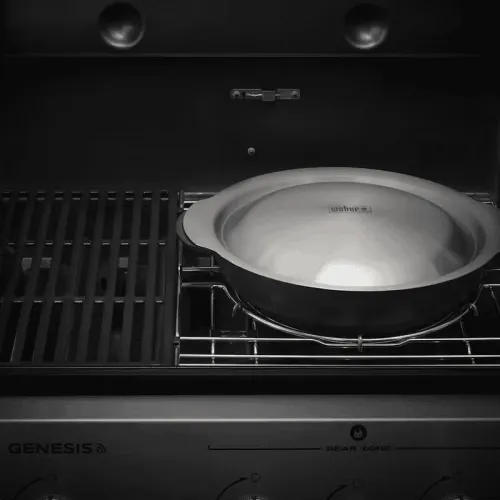 Weber Чугунный вок Crafted со вставкой для приготовления на пару