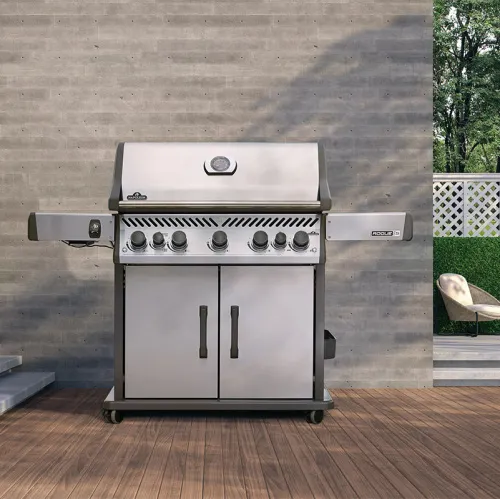 Napoleon Rogue PRO-S 625 газовый гриль, нержавеющая сталь (с ИК горелкой 3/3) NEW 2025