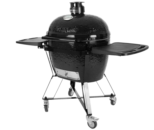 Керамический гриль Primo Oval XL All in One с мобильной подставкой и откидными столиками