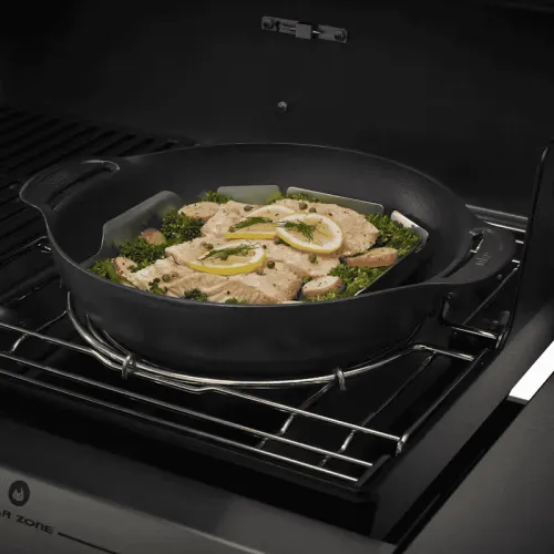 Weber Чугунный вок Crafted со вставкой для приготовления на пару