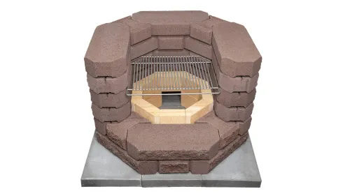 Grillit Костровой очаг с решеткой, коричневый