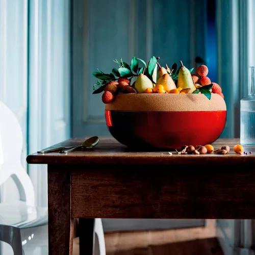 Emile Henry Емкость для хранения овощей и фруктов, цвет гранат