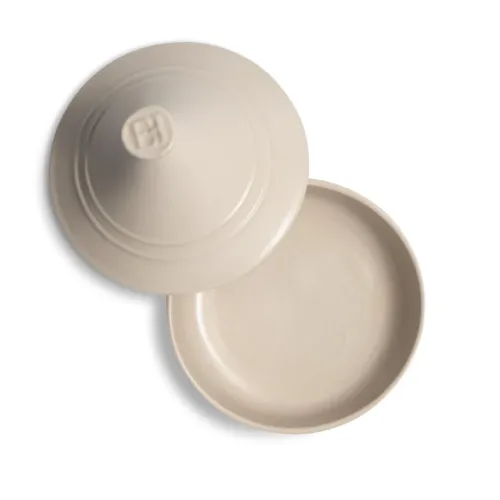 Emile Henry Мини-тажин для запекания,0,55 л, Solo (цвет опал, базальт)