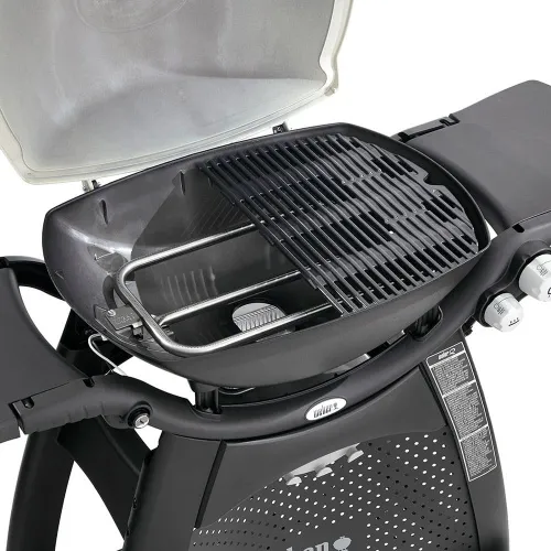 Weber Q-3200 гриль газовый на тележке, черный