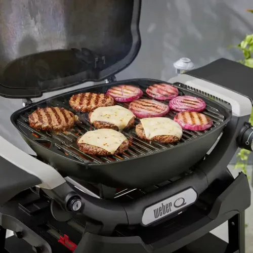 Weber Q-2200N гриль газовый с подставкой