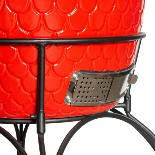 DinoEgg Classic Керамический гриль 46 см, красный