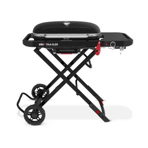 Weber Traveler гриль газовый NEW 2026, черный