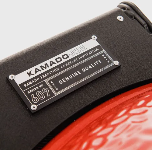 Kamado Joe Big Joe III Red Керамический гриль размер XL стационарный