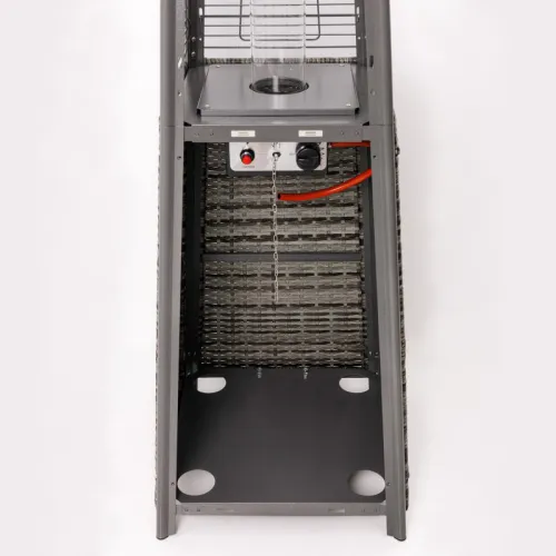 Stalleh (Ställeh) Уличный газовый обогреватель Pyramid X4 (Серый Ротанг)