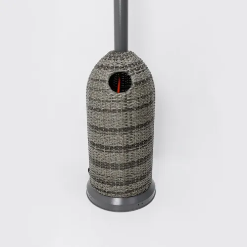 Stalleh (Ställeh) Уличный газовый обогреватель Kotte (Серый Ротанг)