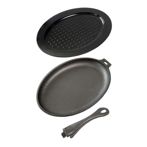 Napoleon Чугунная сковорода со съемной ручкой (овальная)