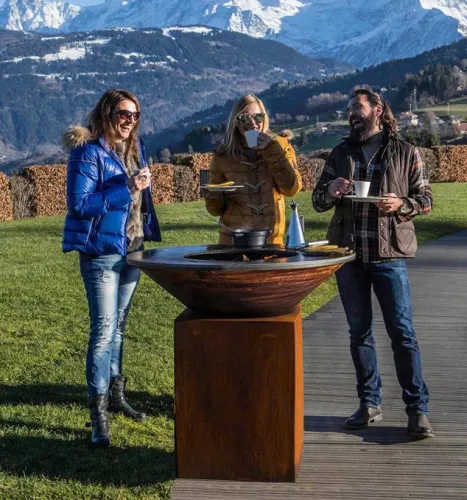 OFYR Classic 100-100 Дровяной гриль D100 без поленницы