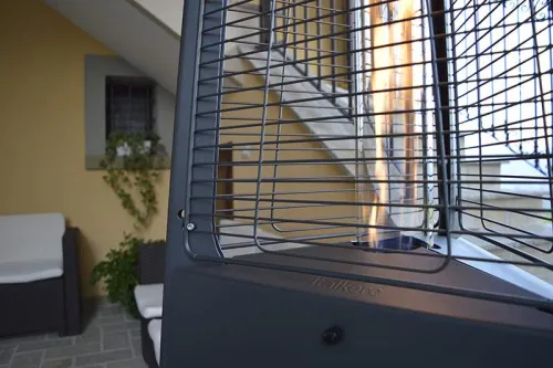 Italkero Falo Silver Газовый уличный обогреватель, ручное управление