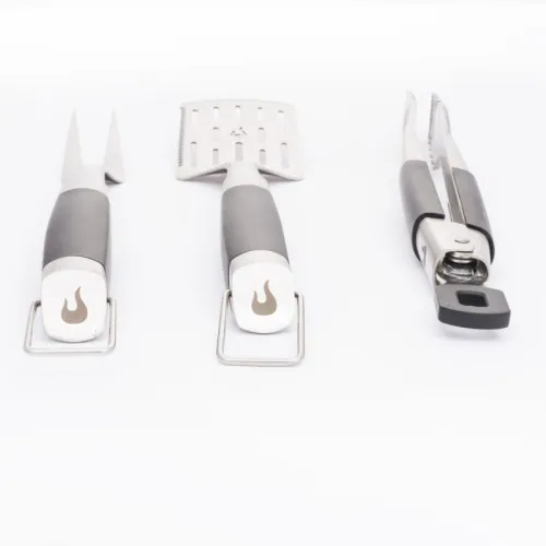 Char-Broil Набор инструментов Medallion Series, 3 шт (лопатка+щипцы+вилка)