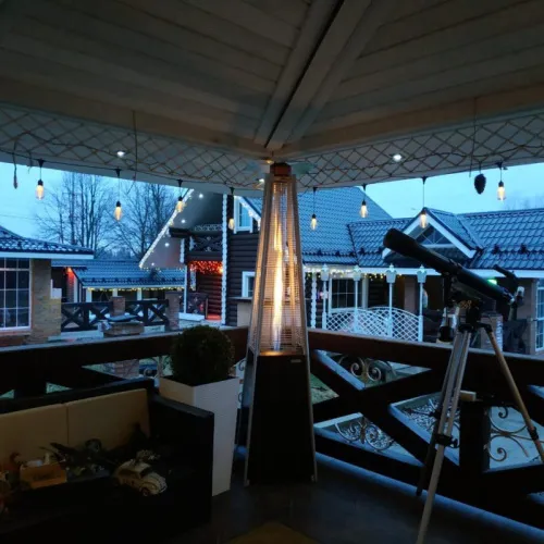 Stalleh (Ställeh) Уличный газовый обогреватель Pyramid X4 (Чёрный)