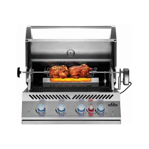 Napoleon BIG-32 встраиваемый газовый гриль с вертелом
