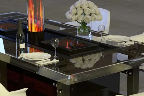 Elbrus Гриль-стол «Джентльмены» D850 камень