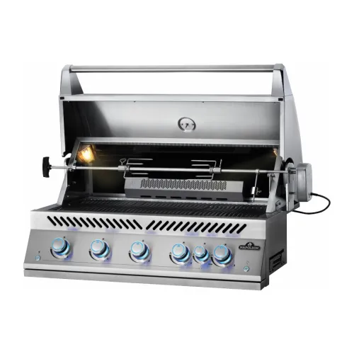 Napoleon BIG-38 встраиваемый газовый гриль с вертелом