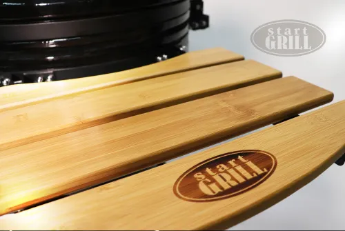 Start Grill PRO Керамический гриль, 61 см (24 дюйма), черный