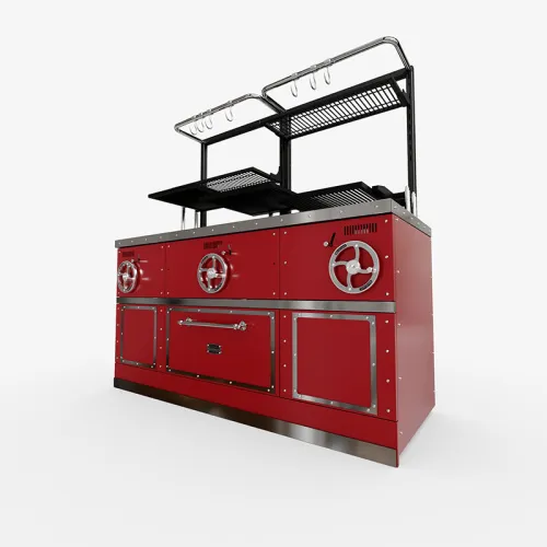 Grillvett Гриль угольный стационарный Admiral 1800 Robata