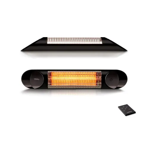 Veito Blade Mini НАСТЕННЫЙ КАРБОНОВЫЙ ОБОГРЕВАТЕЛЬ 1200 Вт, черный