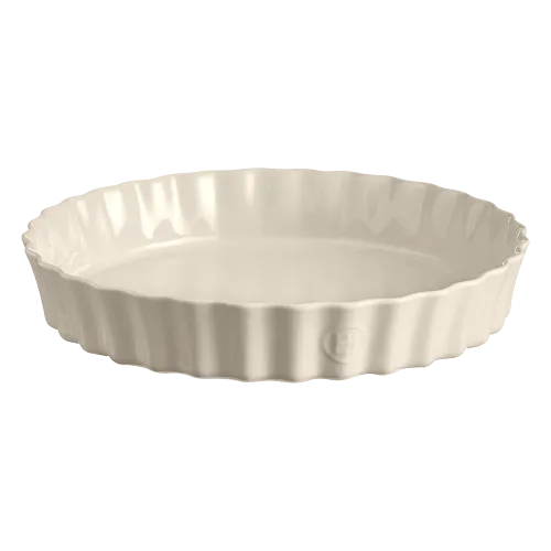 Emile Henry Форма Киш II, ø32 см, цвет: крем