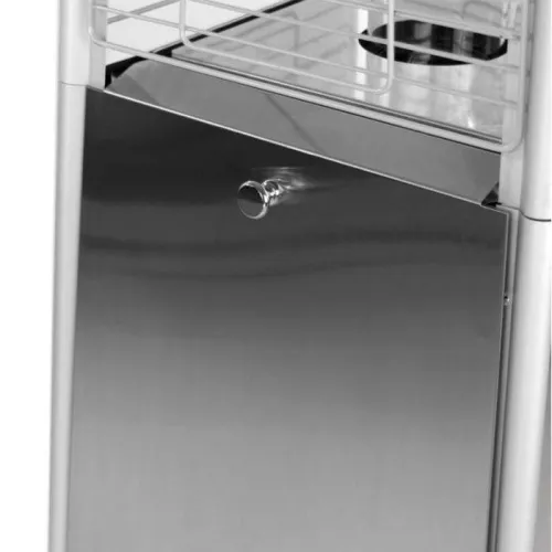 МастерЛето Уличный газовый обогреватель МЛ5, черный