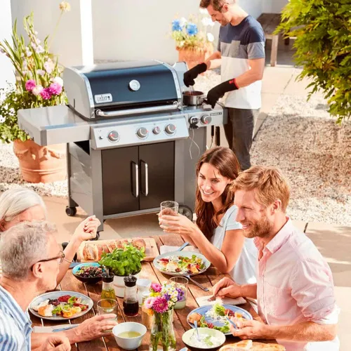 Weber Genesis II EP-335 GBS газовый гриль, черный