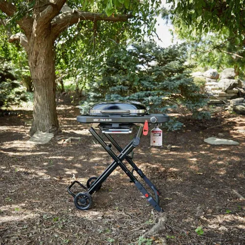 Weber Traveler Compact гриль газовый портативный NEW 2026, черный