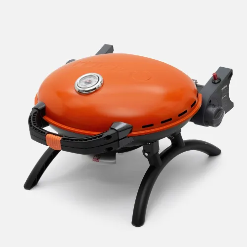 Pro Iroda O-GRILL 500 гриль газовый переносной, оранжевый + адаптер А