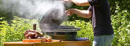 Big Green Egg Стол для гриля L, лиственница