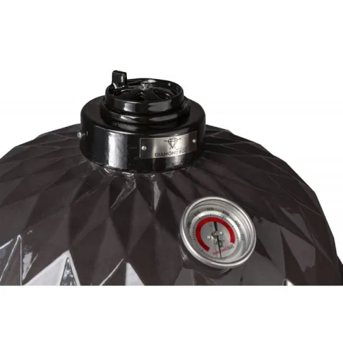 Diamond Egg Керамический гриль, размер XL, черный