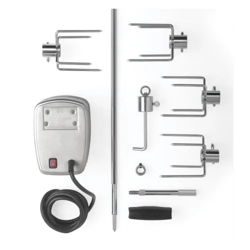 Napoleon Вертел с 4-мя зажимами и электромотором для гриля 665