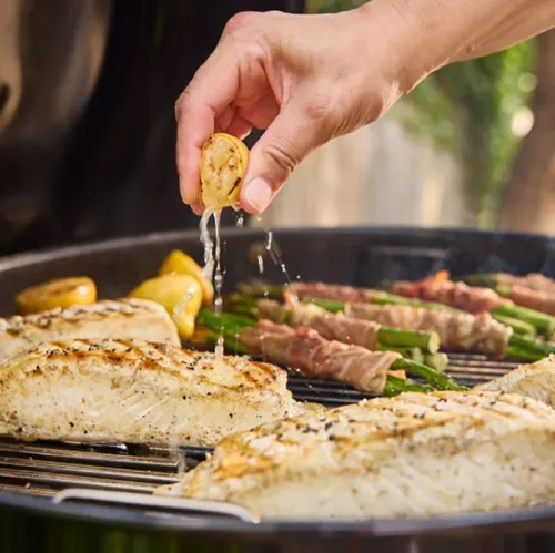 Weber Master-Touch GBS SMOKE, 57 см, гриль угольный, дымчато-серый