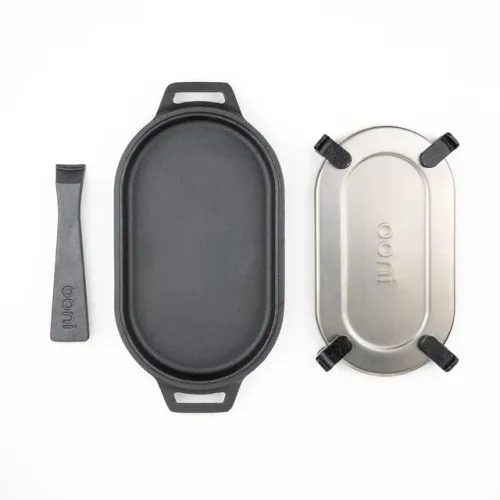 Ooni Сковорода плоская чугунная со съемной ручкой