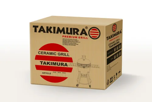 Takimura Керамический гриль 22 дюйма (графит)