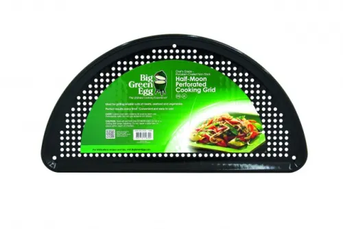 Big Green Egg Противень перфорированный полукруглый L, (диаметр 41 см)