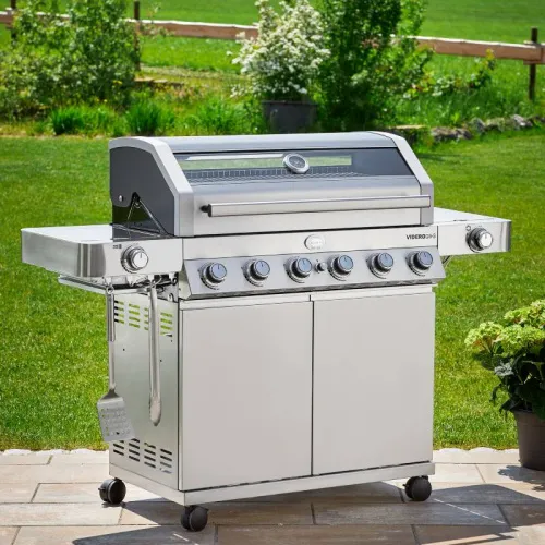Rosle VIDERO G6-S Гриль газовый (нерж. сталь)