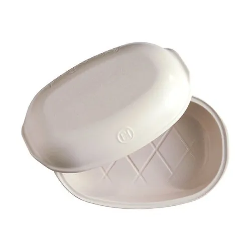 Emile Henry Форма овальная для хлеба, цвет лен