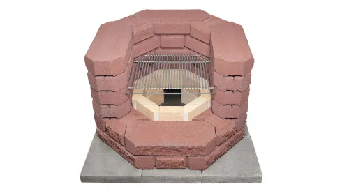 Grillit Костровой очаг с решеткой, кирпичный