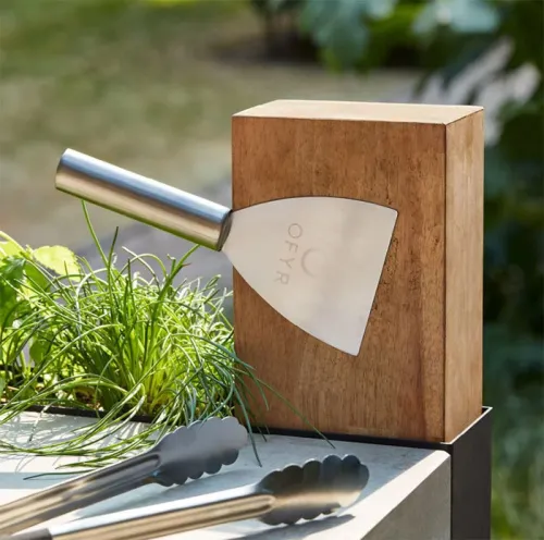 OFYR Classic Black 100-100 Дровяной гриль D100 с поленницей