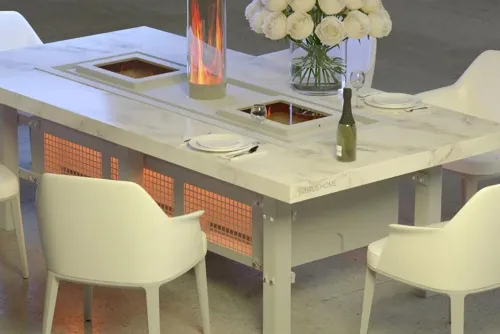 Elbrus Гриль-стол «Джентльмены» D850 камень