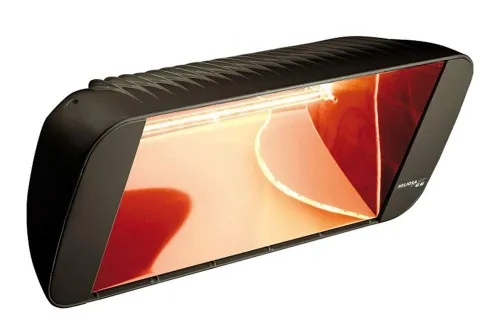 Heliosa Hi Design 66FMOB Инфракрасный обогреватель 2000 Вт, черный