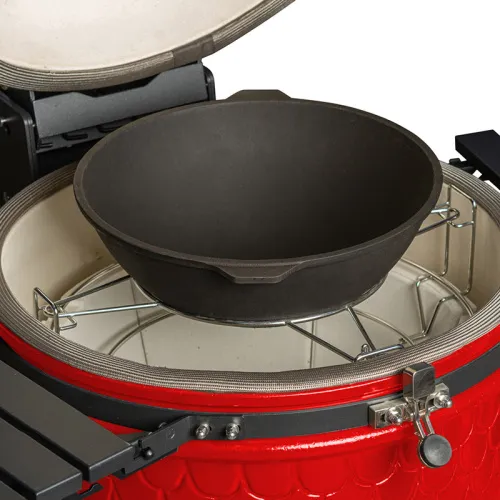 DinoEgg Classic Керамический гриль 46 см, красный